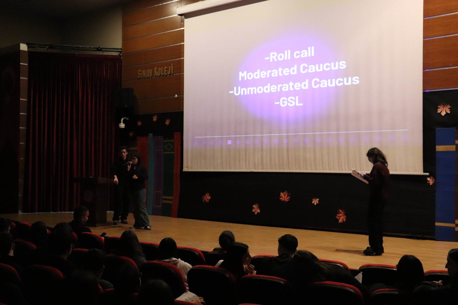 MUN BİLGİLENDİRME TOPLANTISI SINAV KOLEJ