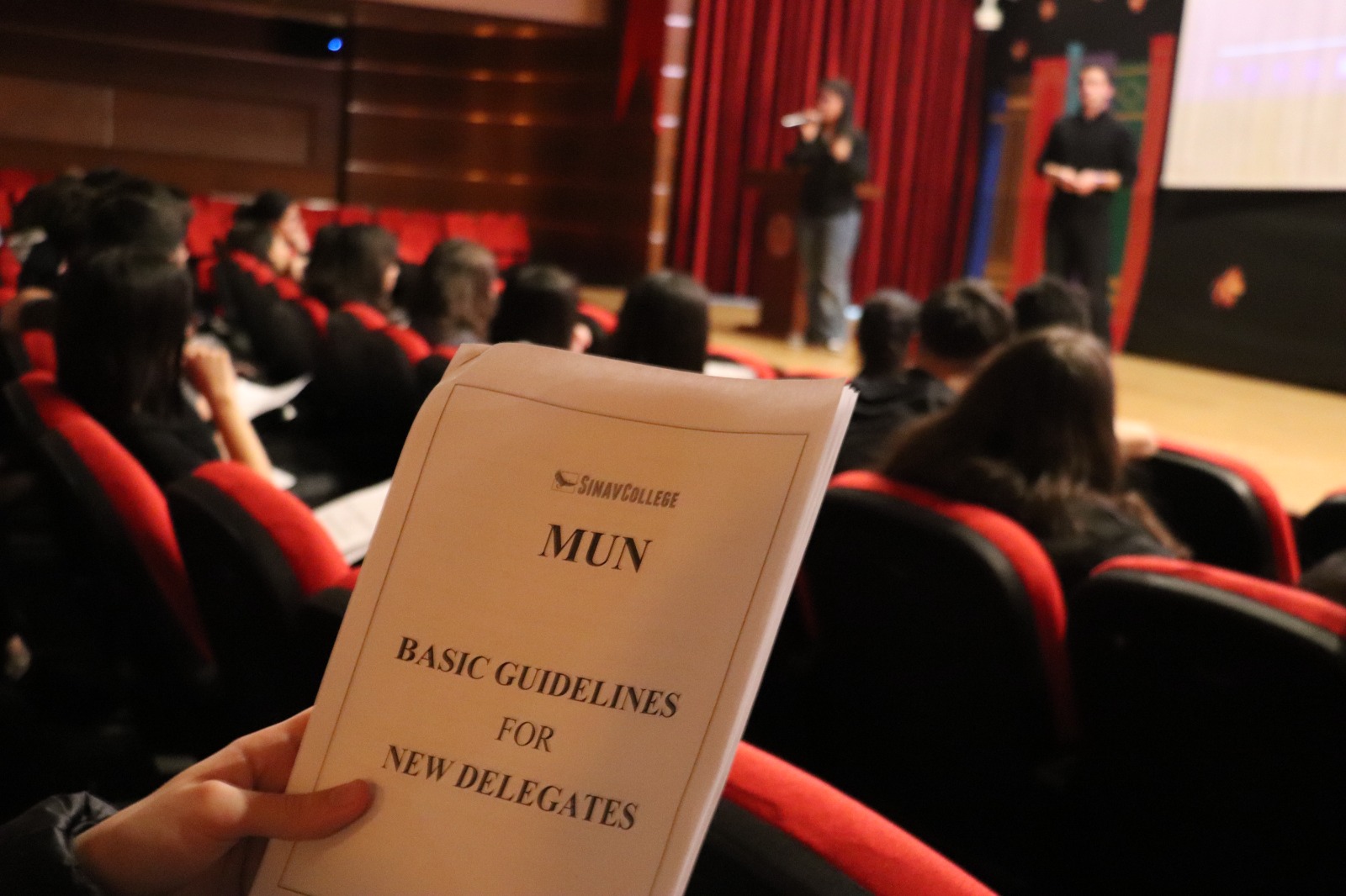 MUN BİLGİLENDİRME TOPLANTISI SINAV KOLEJ