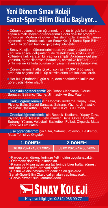 SANAT SPOR BİLİM OKULU